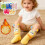 Polyester mid-calf socks for kids and home use: soft, 8