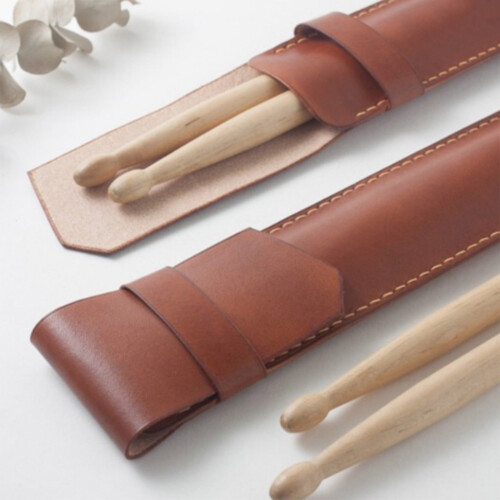 Leather Drum Stick Bag for Wood Sticks 1