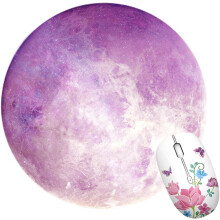 LINLIN round mouse pad soft non-slip 8.5 inch