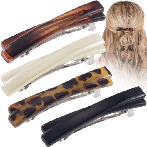 Leopards Theme Hair Clip for Kids 4 Pack 1