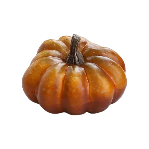 Fall Artificial Pumpkins Faux Foam 4.5x7.5 cm 1