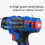 2X Magnetic Drill Bit Holder for Impact Drivers and Drills - Hold Fixed Bracket - Drill Accessory 3