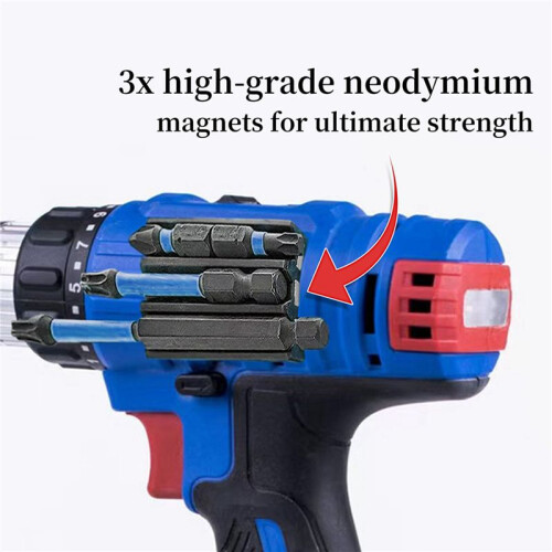 2X Magnetic Drill Bit Holder for Impact Drivers and Drills - Hold Fixed Bracket - Drill Accessory 2