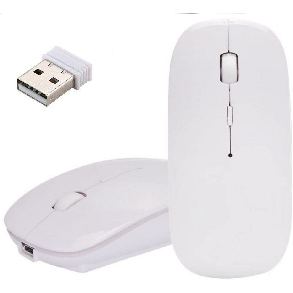 Linlin Wireless Mouse 2.4G Slim Rechargeable Silent Mouse 9023022700568