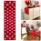 Red Heart Table Runner Linen Flax 18x90 inches 2
