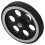 6set 200X6mm Industrial Aluminum Rubber Measuring Rotary Encoder Meter Wheel 5