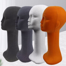 Travelwant wig head mannequin stand tall female foam