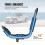 Kayak Car Rack J-Bar Set with Cushioning Straps 2-Pack 3