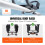 Kayak Car Rack J-Bar Set with Cushioning Straps 2-Pack 4