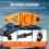 Kayak Car Rack J-Bar Set with Cushioning Straps 2-Pack 6