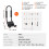 Kayak Car Rack J-Bar Set with Cushioning Straps 2-Pack 7
