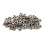 600Pcs M3 3mm Female Thread Hex Metal Nut Fastener Silver Tone 8