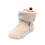 Slipper Socks for Toddlers Light Yellow Breathable 1 Pair 4