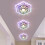 LED krystal loftlampe til overflademontering af veranda 3