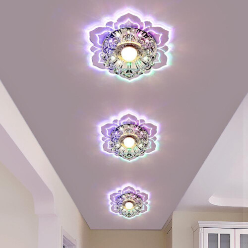 LED krystal loftlampe til overflademontering af veranda 2