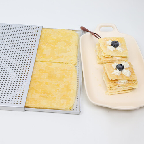 Sett med 2 stekebrett i aluminiumslegering, nonstick 1
