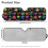 Foldable Windshield Sunshade for Jeep Wrangler and 7