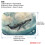 Whale Badetæppe Skridsikkert Memory Foam L 4
