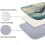 Whale Badetæppe Skridsikkert Memory Foam L 5