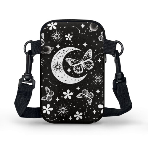 Τσάντα Astral Butterfly Crossbody από πολυεστέρα, 2 στρώσεων 1
