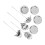 Stainless Steel Tea Infuser Set 4 Pieces for Restaurant Use 7