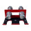 Barbell Holder for Squat Rack Vertical Red 4