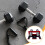 Barbell Holder for Squat Rack Vertical Red 8