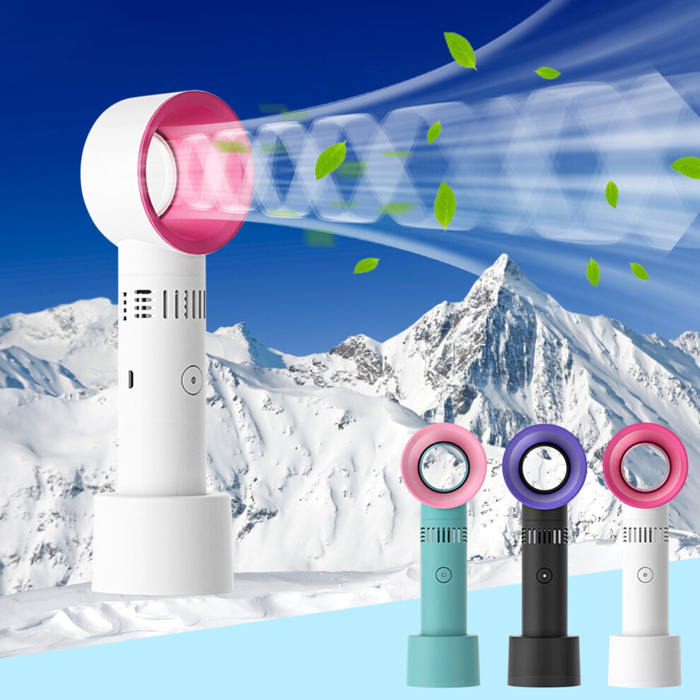 Mini Bladeless Turbine Fan Portable Silent High Airflow 9023022688101