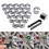 Car Wheel Lug Nut Covers 21mm 20 Pieces 7