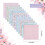 Blommönsterkartongpapper 24 ark 6x6 2