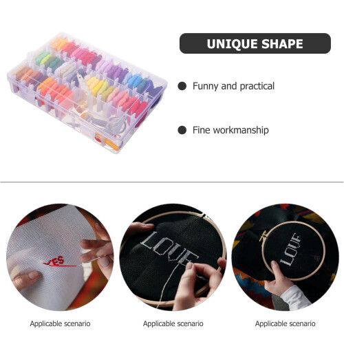 Embroidery String Set Cross-Stitch Assorted Colors 1