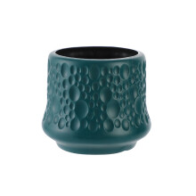Vase en plastique imitation émaillé, décoration pour salon, composition florale, meuble TV, décoration de fleurs séchées, pot de fleurs,