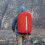 Dustproof Waterproof Backpack Rain Cover 30L Red 4