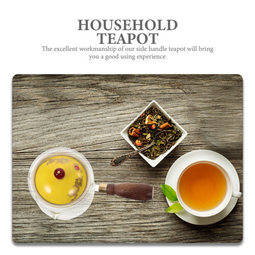 Glass Tea Kettle Ceramic 1 Set for Home Use 2