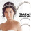 Corona da sposa per donna in lega con strass 5