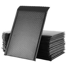 Black Bubble Mailers Shockproof 25x33+6cm 25pcs