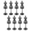 Doll Dress Form Stand for Display and Storage 8 pcs 7