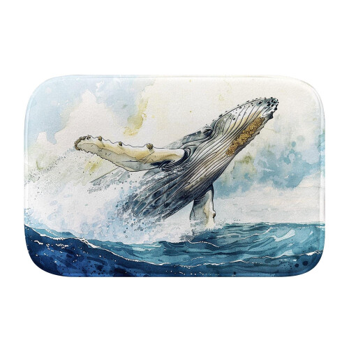 Whale Badetæppe Skridsikkert Memory Foam Medium 2