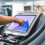 Acrylic treadmill tablet holder transparent portable for 8