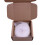 Quartz Wall Clock Gold 70mm Silent Round Decorative 8