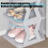 Shoe Rack Entryway Cabinet 4-Tier Plastic 21.26In 4