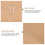 Envelope retangular de papel kraft (10 unidades) 3