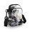 Damen-Schultertasche aus Polyester mit Marmorstruktur 3