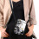 Damen-Schultertasche aus Polyester mit Marmorstruktur 4