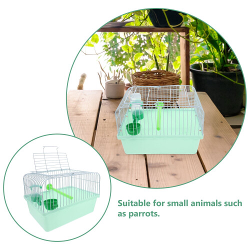 Bird Carrier Travel Cage ABS Material 1 Set 2