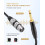 Cablu XLR la jack TS mono de 1/4 inch pentru microfon dinamic3 2