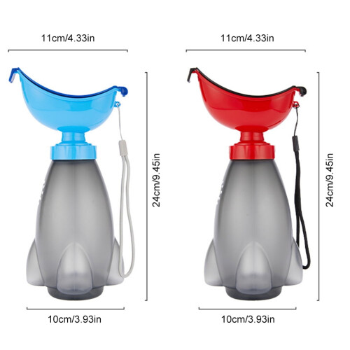 Pee Funnel Urinal Incontinence Bottle Unisex 600ml 1
