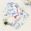 Kinderpyjama-Set, hellblau mit Cartoon-Print, 18-24 Monate 2