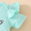Ensemble body d'été pour bébé fille, bleu clair, 3-6 mois 6