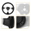 Ratt snabbkoppling svart PU1-pack 8